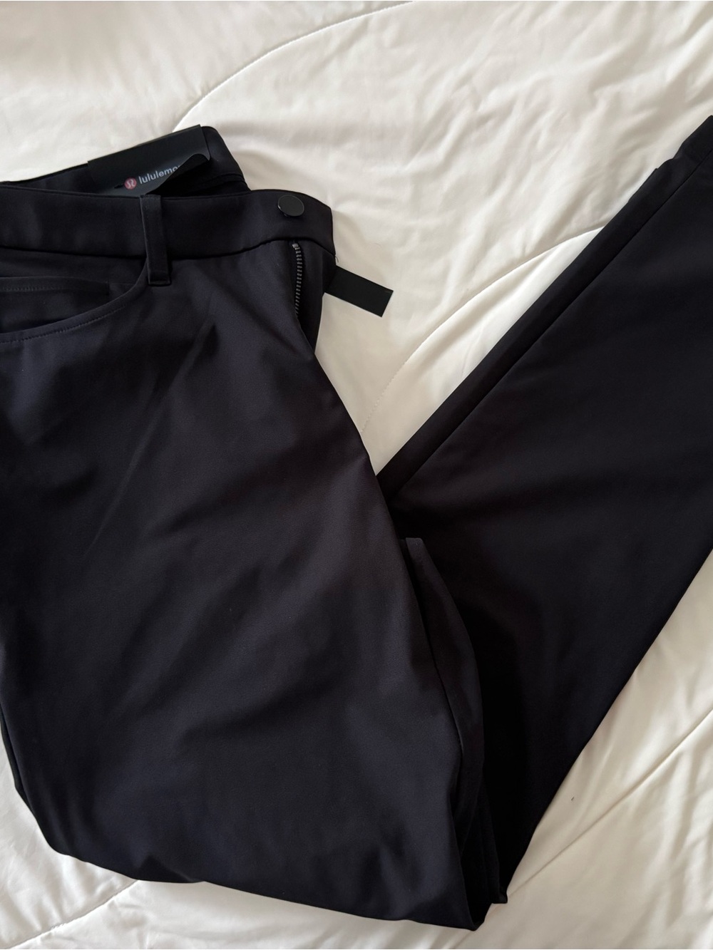lululemon athletica Men’s Black Stretch Dress Pants